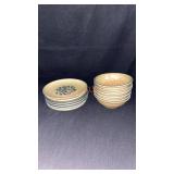 6 - 7"Pfaltzgraff Plates & 6" Bowls
