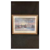 22"X 29" Star Barn Print 1991