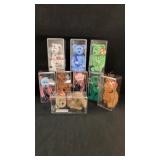 9 Ty Beanie Baby /cases