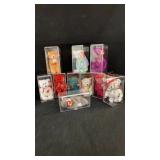 10 TY Beanie Baby/Case