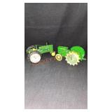 Pair John Deere Tractor Clocks