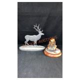 Metal Ash Tray & Ben Franklin Bank