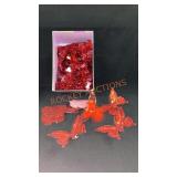 Box Of Valentine Decorations