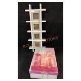 Box Of Gardening Items & Wall Deco.