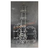 4 Metal Stands Wall Holders