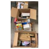 Miscellaneous Lot 4 Boxes-Books & More