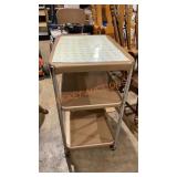 3-Tier Rolling Cart