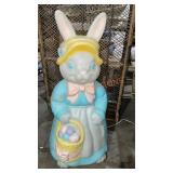 34in Easter Bunny Blow Mold