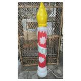 38in Noel Candle Blow Mold