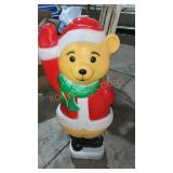 34in Christmas Bear Blow Mold