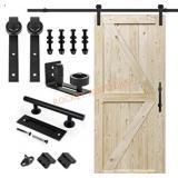 36"x84" Barn Door Hardware