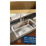 Drop-In Single Bowl Kitchen Sink