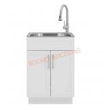 Utility Cabinet w Stainless Steel Sink