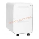 Mobile 2-Drawer Cabinet