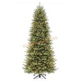 Artificial Pre-Lit Fir Christmas Tree
