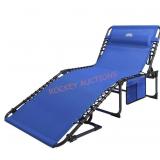Outdoor Chaise Lounge Chair - blue