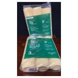 6ct. 9" Paint Roller Replacements