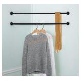 Set of 2 Hanging Garment Bar