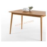 47" Wood Dining Table