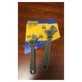 Irwin 2ct. Adjustable Wrench