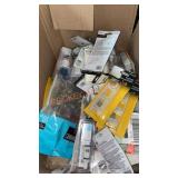 Misc Home Improvement Box Lot