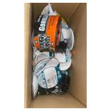 Misc Home Improvement Box Lot: Gorilla Tape,