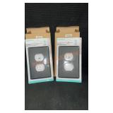 2ct Screwless Duplex Plates