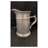 Heavy Metal Pitcher 8 1/2"H 5 1/2" D