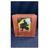 Acid Cigars Wood Cigar Box 7"X 7 1/2"