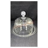 Glass Dome Cheese Plate Set