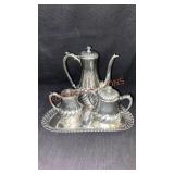 Wilcox Silverplate Tea Set