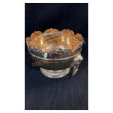 Silverplate Bowl / Flower Frog