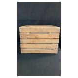 Wd.Slat Apple Crate 14 1/2"X 17"X 12"H