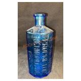 8" Wheaton N.J. Blue Bottle