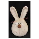 Decorative Rabbit Head 9 1/4", Sold as is no