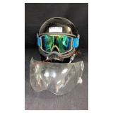 Biltwell Full Face Helmet/ Shield;