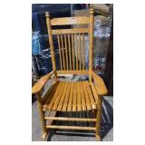 Oak Porch Rocker Approx 26"X 46"H