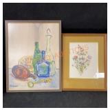 2 Framed Pictures,hauslein