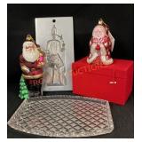 Santa Christmas Ornaments & More