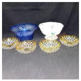 Decorative Bowls Largest 7 1/2"d