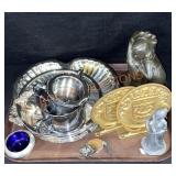 Miscellaneous Tray Lot Bookends & More