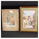 2 Framed Art Largest 11"x 15"