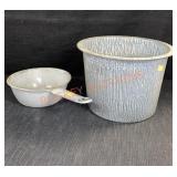 Gray Granite Pots 7" Tallest