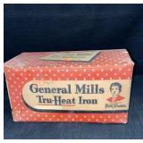 Vintage General Mills Iron /box