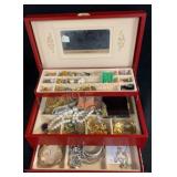 Jewelry Box With Jewelry