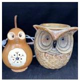 Owl Tart Warmer & More 6"sold As Is No Guarantees