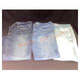 3 Pair American Eagle Jeans Size 8 Reg