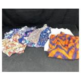 8 Silky Type Blouses Most Size M