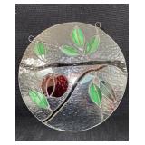 Leaded Glass Sun Catcher 10"d
