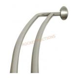 Double Curved Shower Rod
